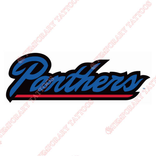 Georgia State Panthers Customize Temporary Tattoos Stickers NO.4487